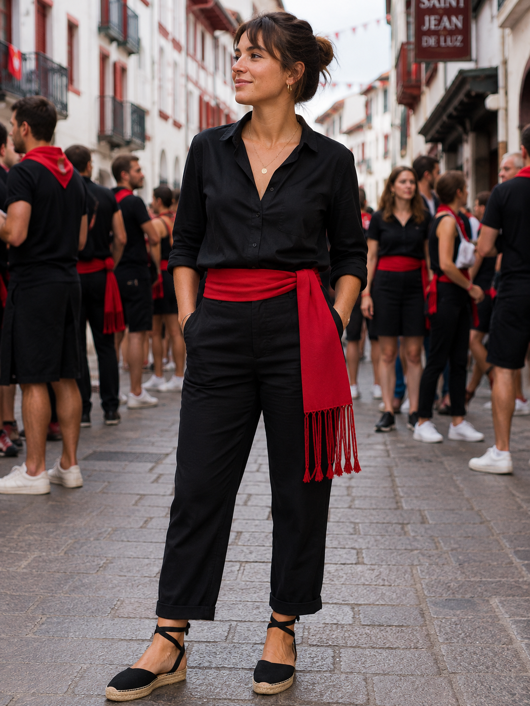 Cinta - Fête Basque – Ceinture Rouge Bayonne