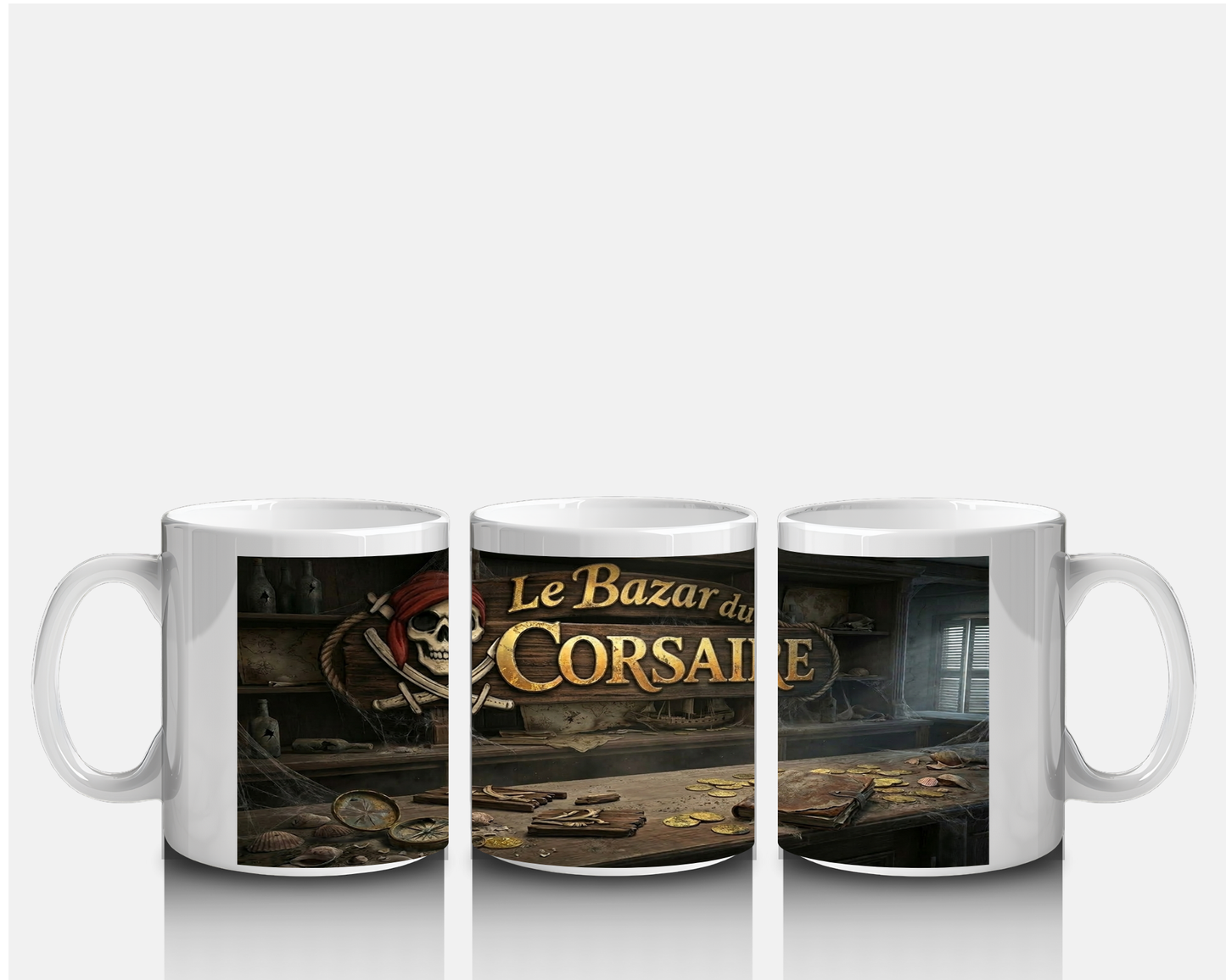 Mug - Corsaire Skull & Sabres