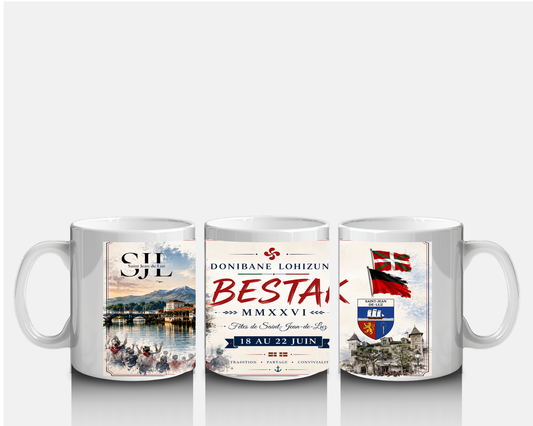 Mug Bestak 2026 – Donibane Lohizune – Collector – Saint Jean de Luz