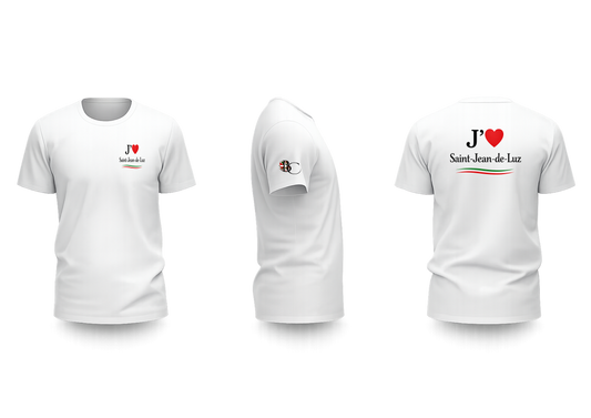 T-Shirt - J'❤️ Saint-Jean-de-Luz