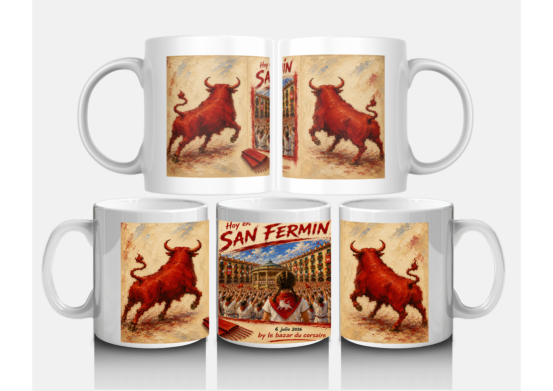 San Fermín 2026 : l'Encierro s'invite sur nos plaques en aluminium