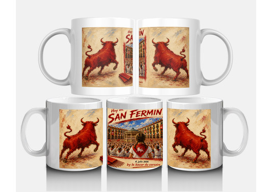 San Fermín 2026 : l'Encierro s'invite sur nos plaques en aluminium