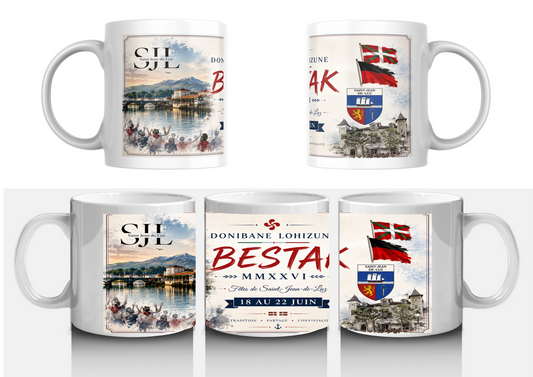 Mug Bestak 2026 – Donibane Lohizune – Collector – Saint Jean de Luz