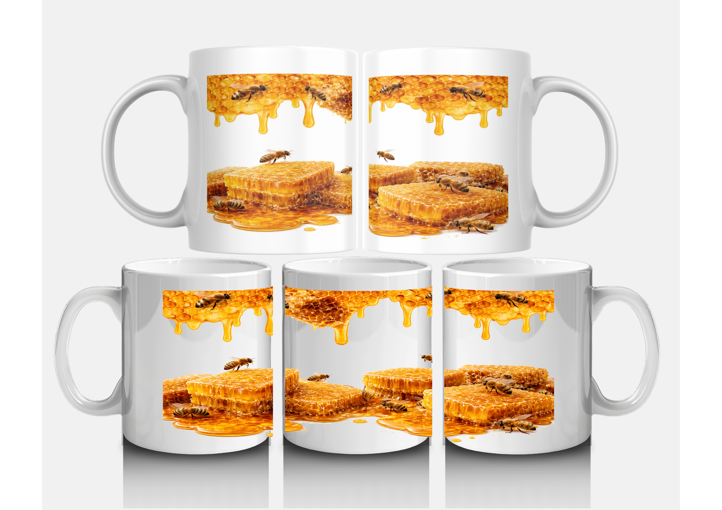 Mug Abeilles & Miel – Une Explosion de Douceur dans Votre Tasse