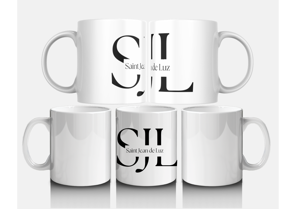 Mug - Saint-Jean-de-Luz – Design Minimaliste SJL Basque