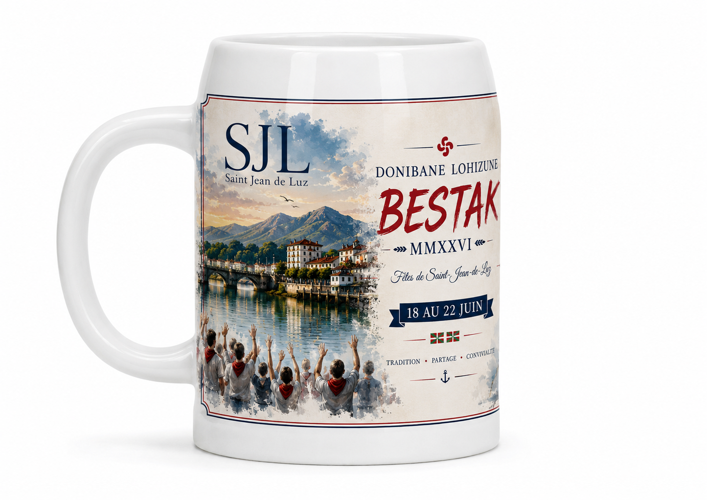 Chope Collector BESTAK 2026 – Fêtes de Saint-Jean-de-Luz – Édition Limitée