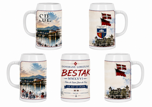 Chope Collector BESTAK 2026 – Fêtes de Saint-Jean-de-Luz – Édition Limitée