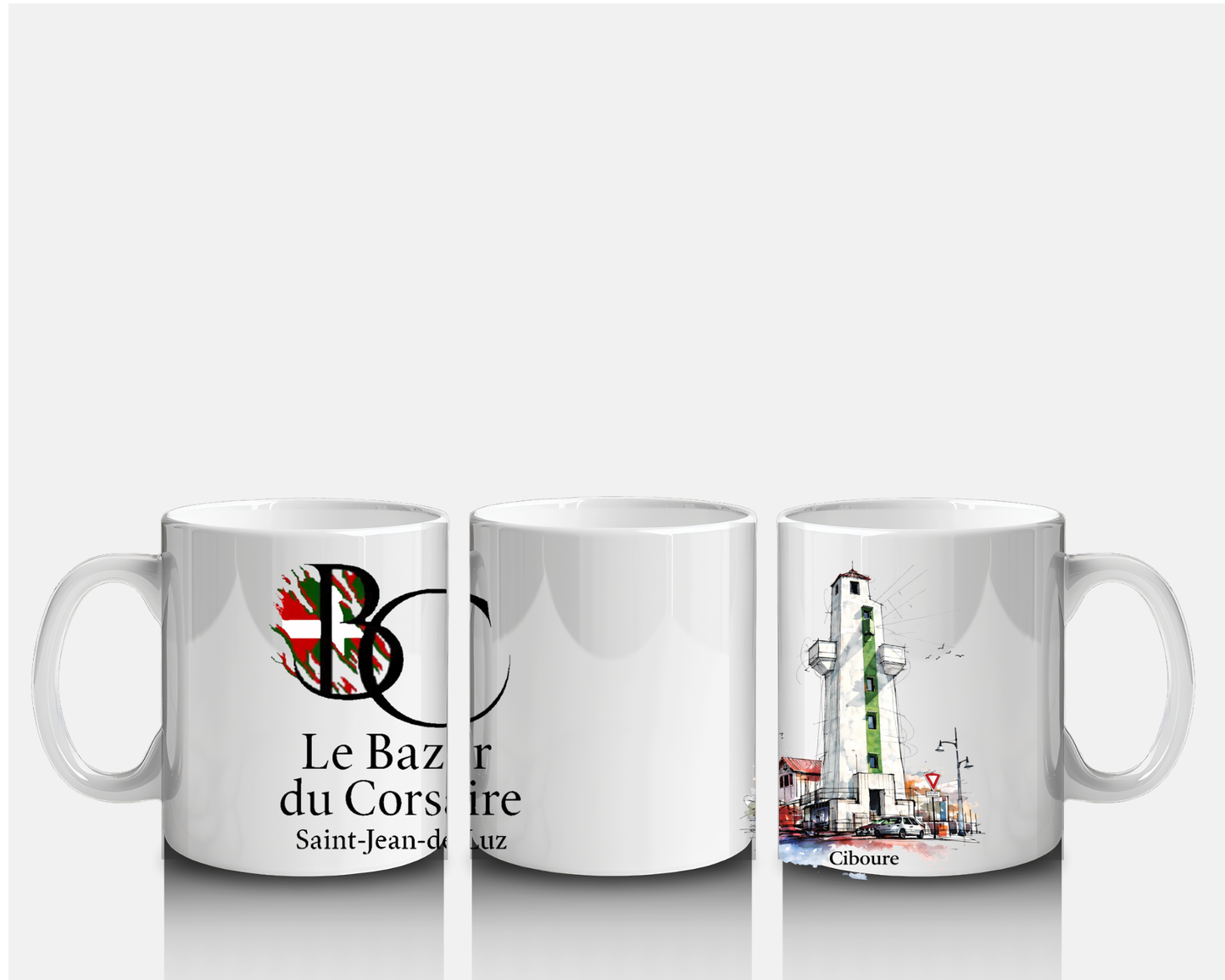 Mug Phare de Ciboure | Souvenir Pays Basque