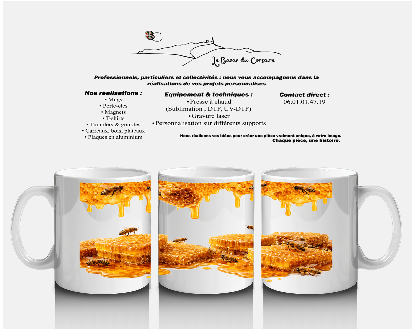 Mug - Le Miel et l'abeille