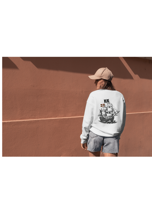 T-Shirt Mixte -Toucher Coton – Navire Corsaire