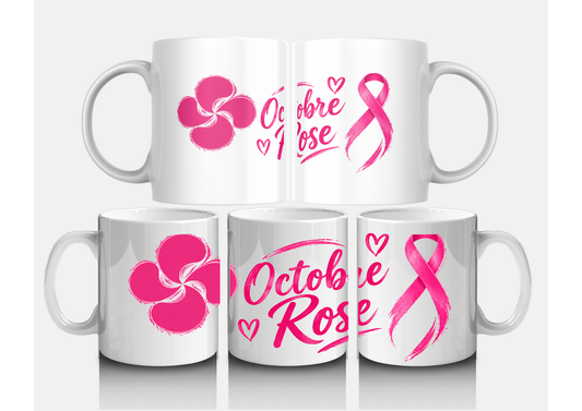 Mug - Octobre Rose – Lauburu & Ruban