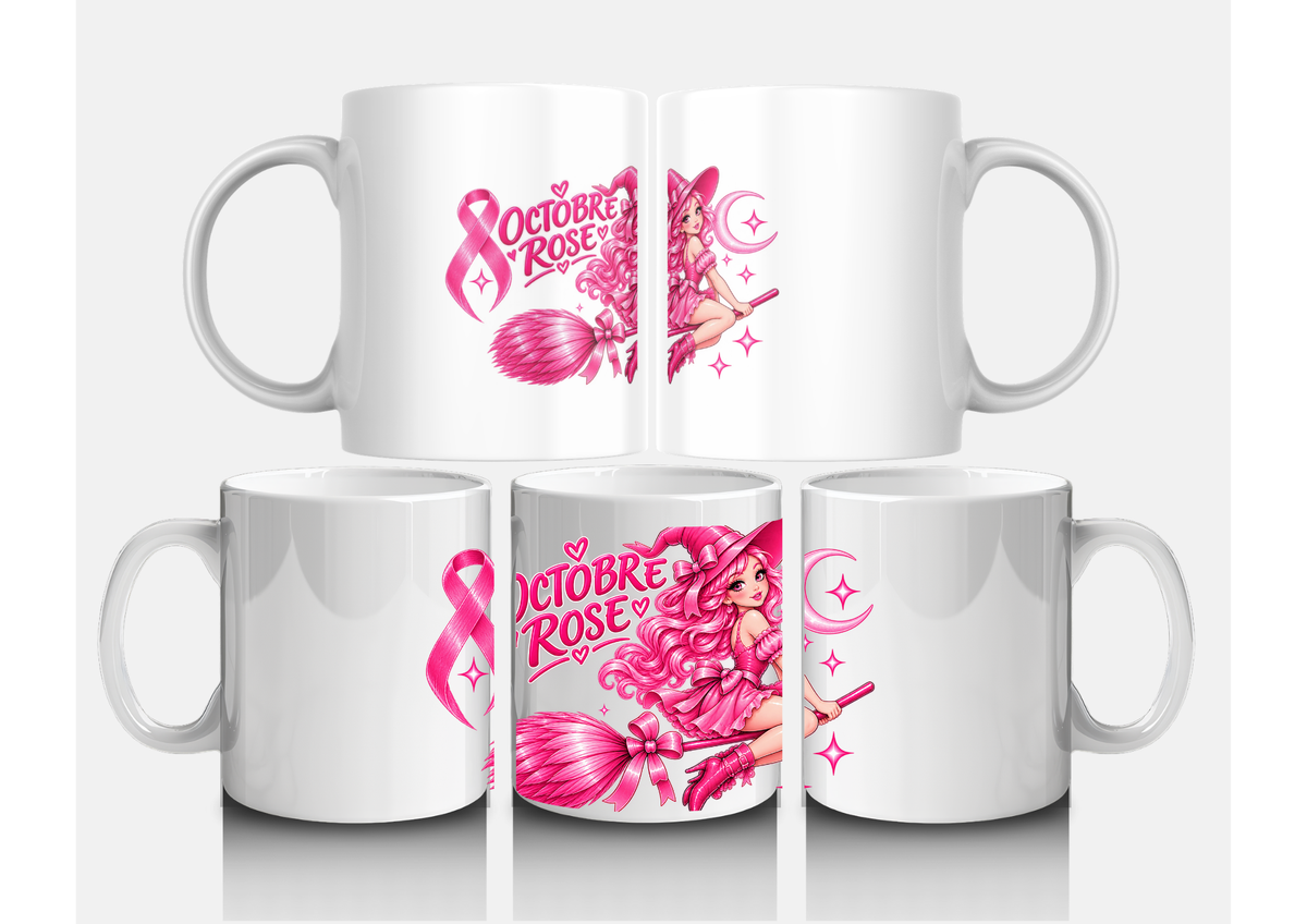 Mug - Octobre Rose – Sorcière