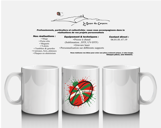 Mug - Rugby - Saint Jean de Luz