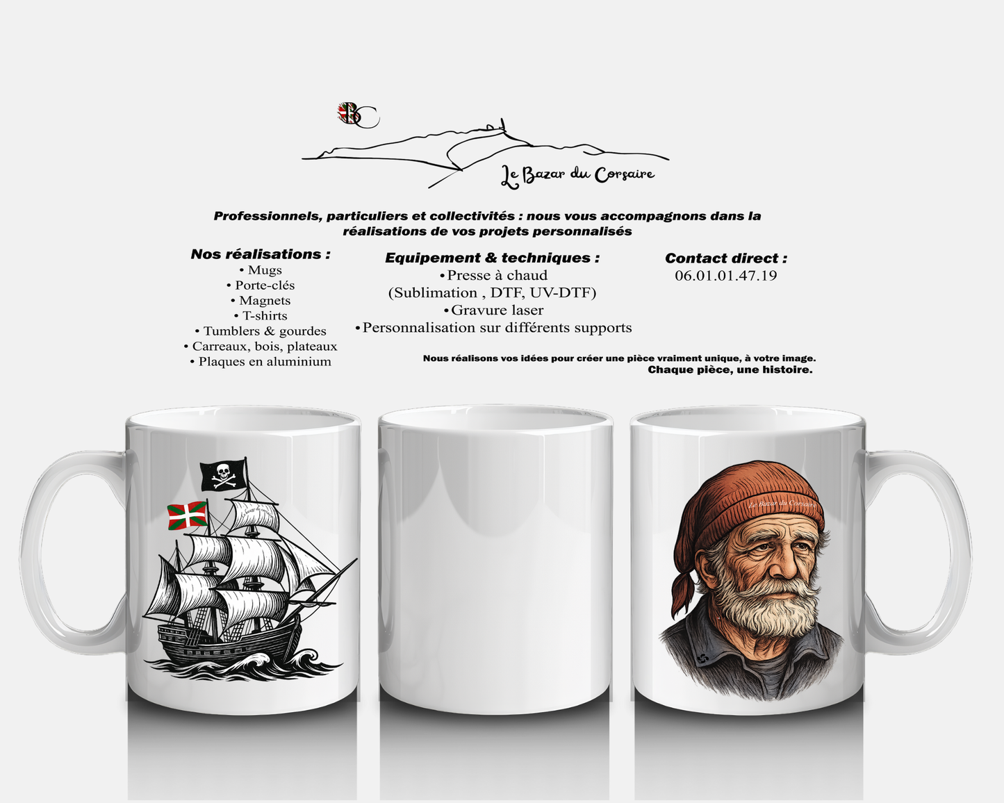 Mug - Aitatxi le Corsaire