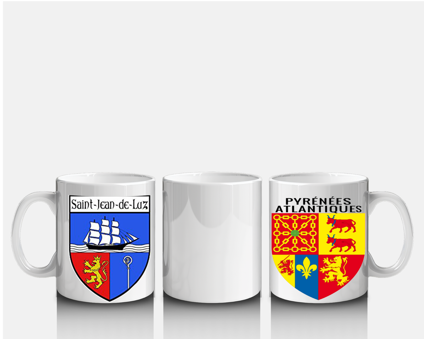 Mug – Blason Saint-Jean-de-Luz & Pyrénées-Atlantiques