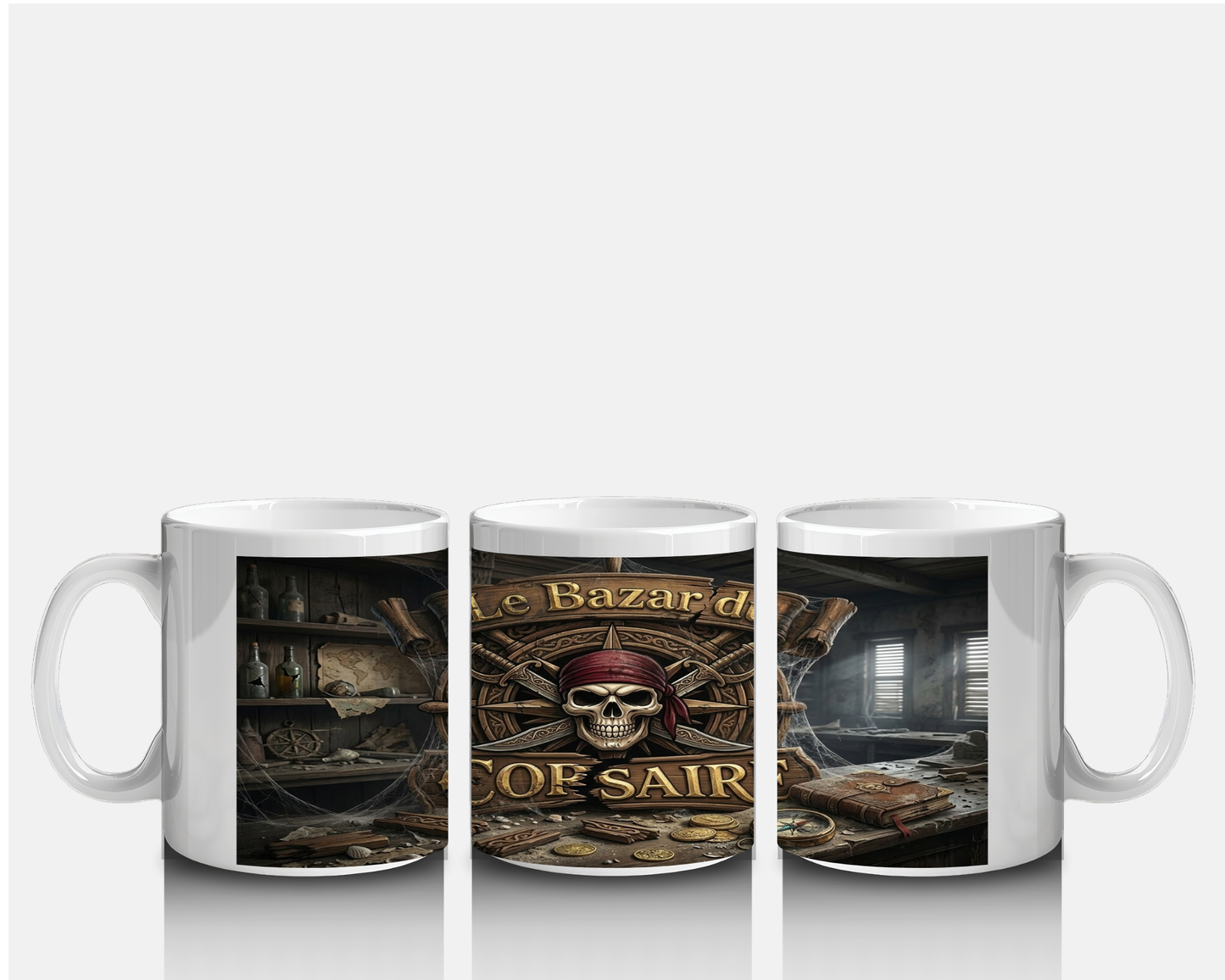 Mug - Corsaire Skull & Sabres