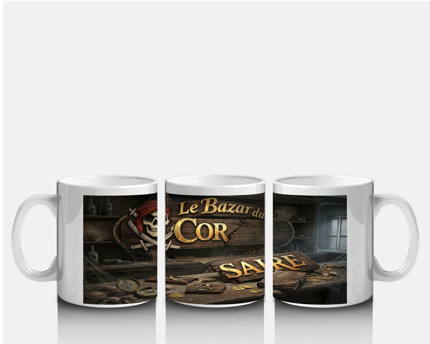 Mug - Corsaire Skull & Sabres
