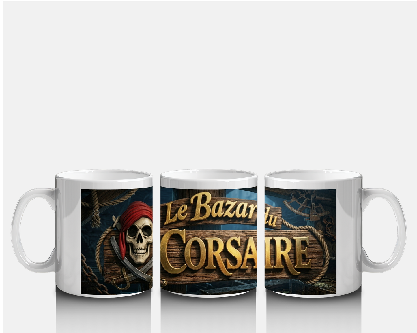 Mug - Corsaire Skull & Sabres