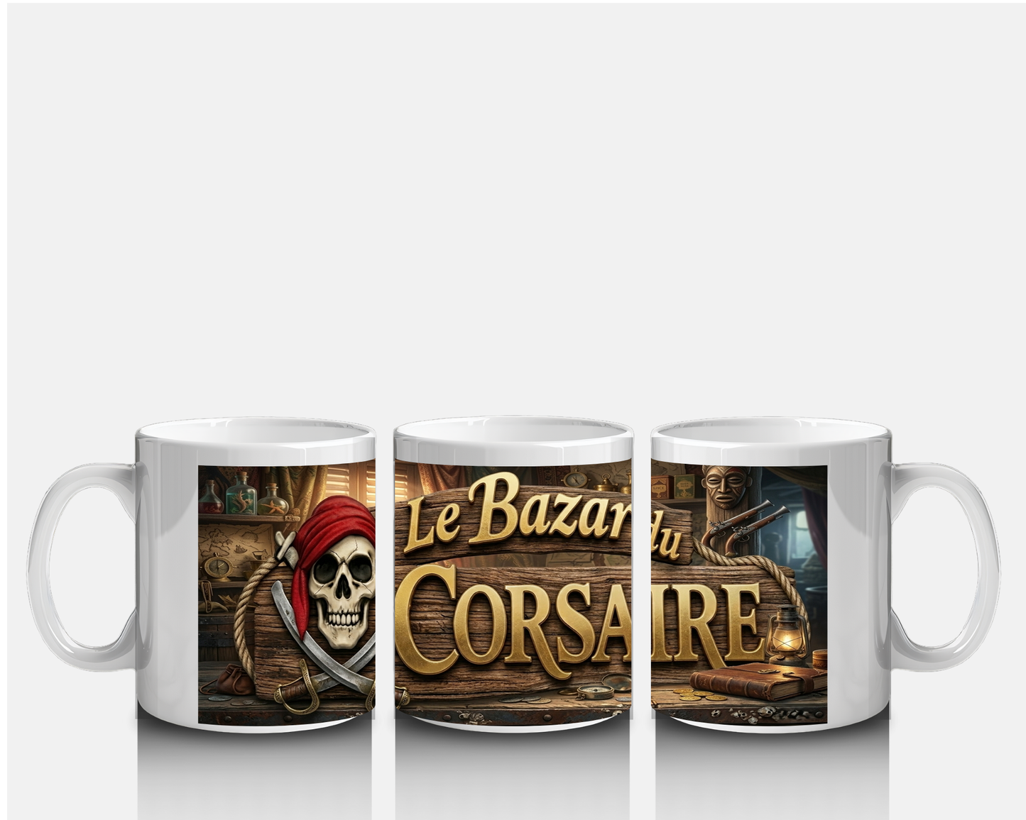 Mug - Corsaire Skull & Sabres