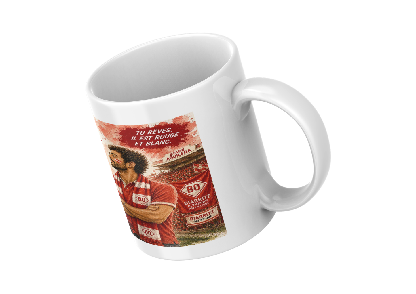Mug - Derby Basque - Le Match Couple AB & BO