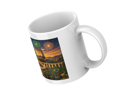 Mug Brésil Coupe du Monde 2026 – Supporter Seleçao