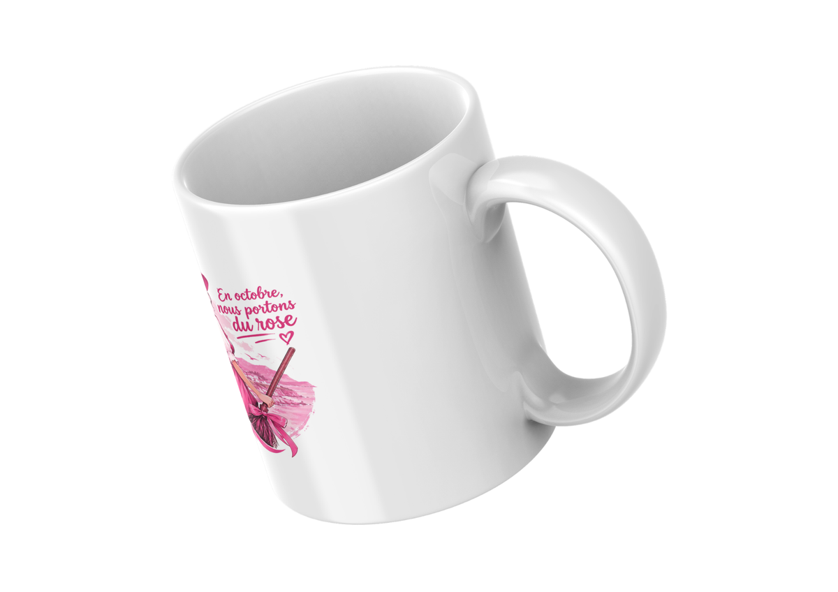 Mug - Octobre Rose – Sorcière Basque