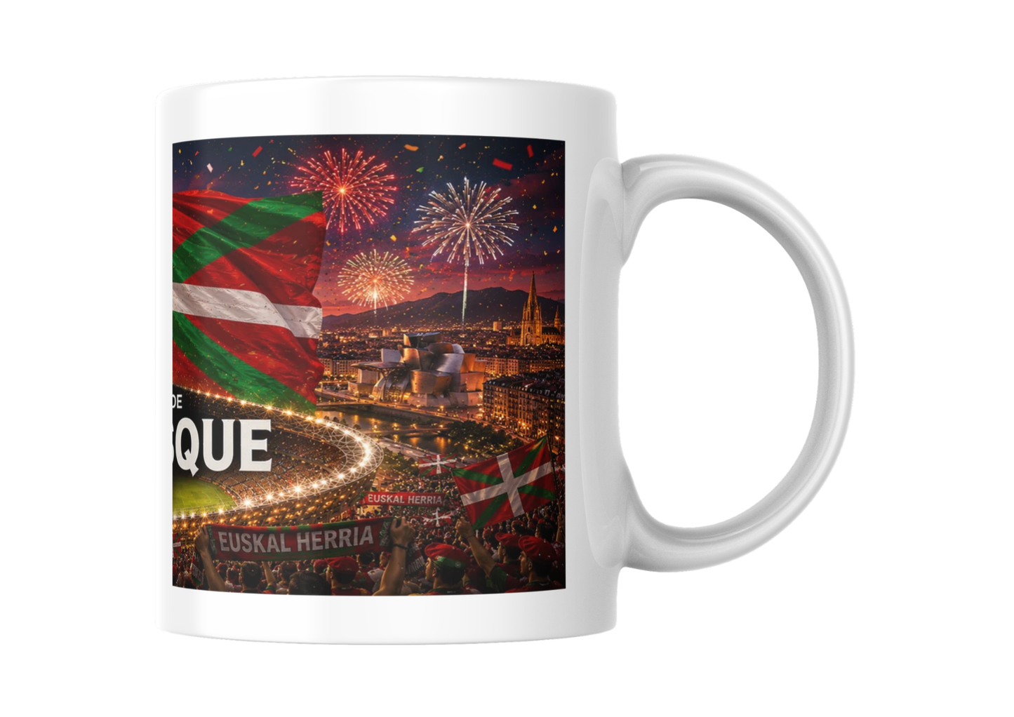 Mug Pays Basque Coupe du Monde 2026 – Tasse Collector Humour Euskal Herria