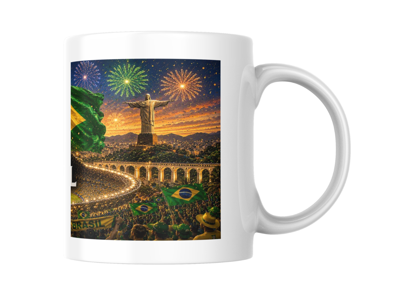 Mug Brésil Coupe du Monde 2026 – Supporter Seleçao