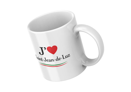 Mug - J'aime Saint-Jean-de-Luz – Le souvenir du Pays Basque | Le Bazar du Corsaire