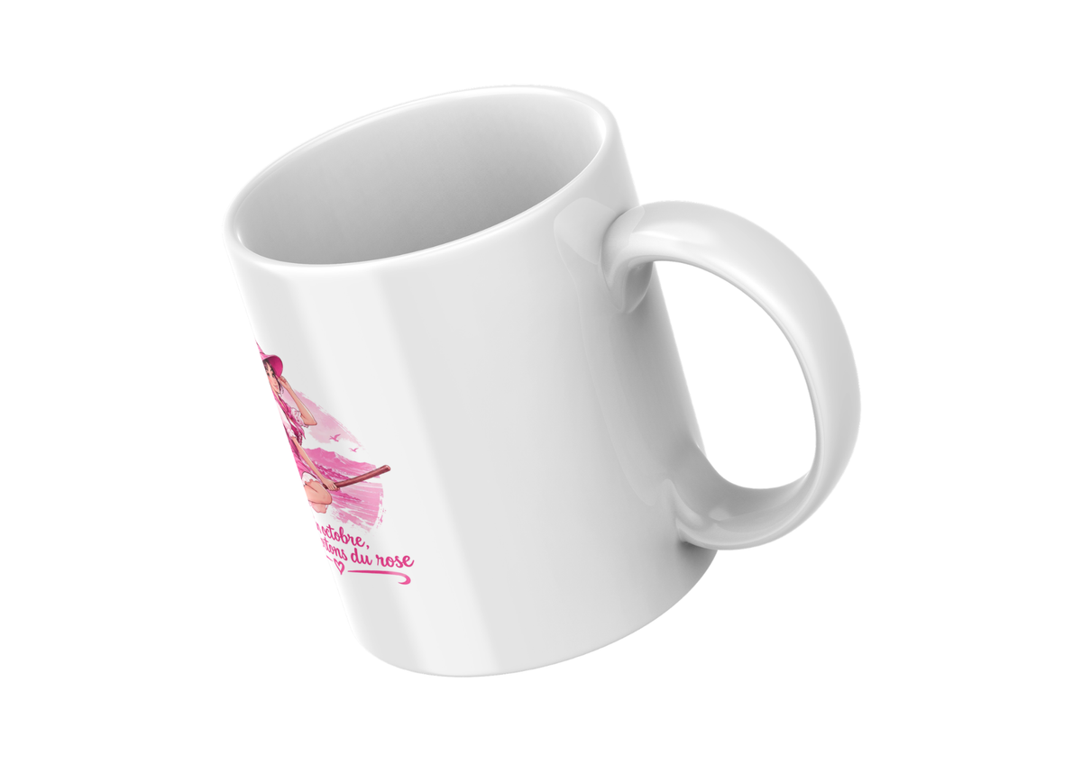 Mug - Octobre Rose – Sorcière Basque Rose