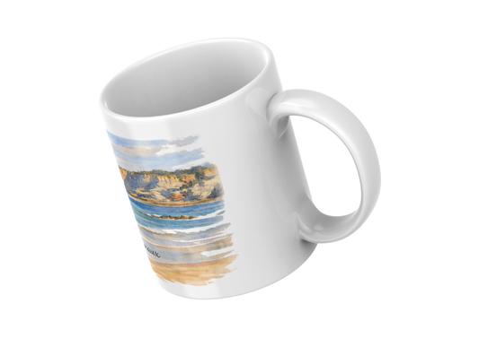 Mug - Les Deux Jumeaux d'Hendaye en Aquarelle | Souvenir du Pays Basque