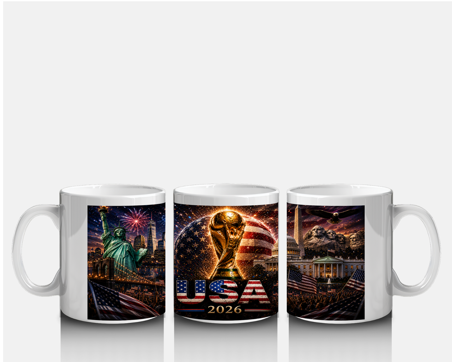 Mug USA Coupe du Monde 2026 – Tasse Panoramique Collector États-Unis Foot
