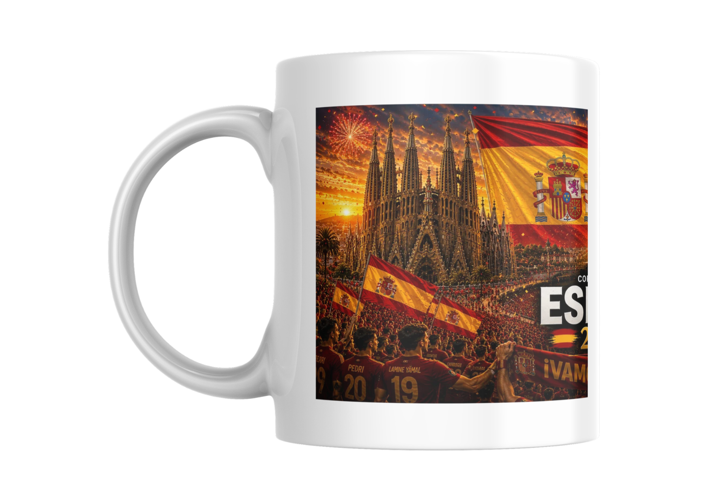 Mug Espagne Coupe du Monde 2026 | Tasse Supporters La Furia