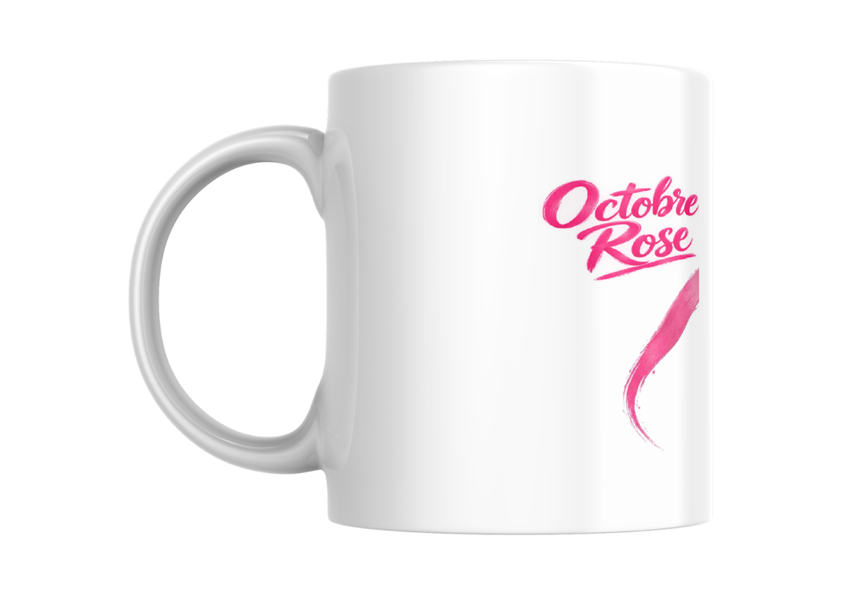 Mug - Octobre Rose – Ruban