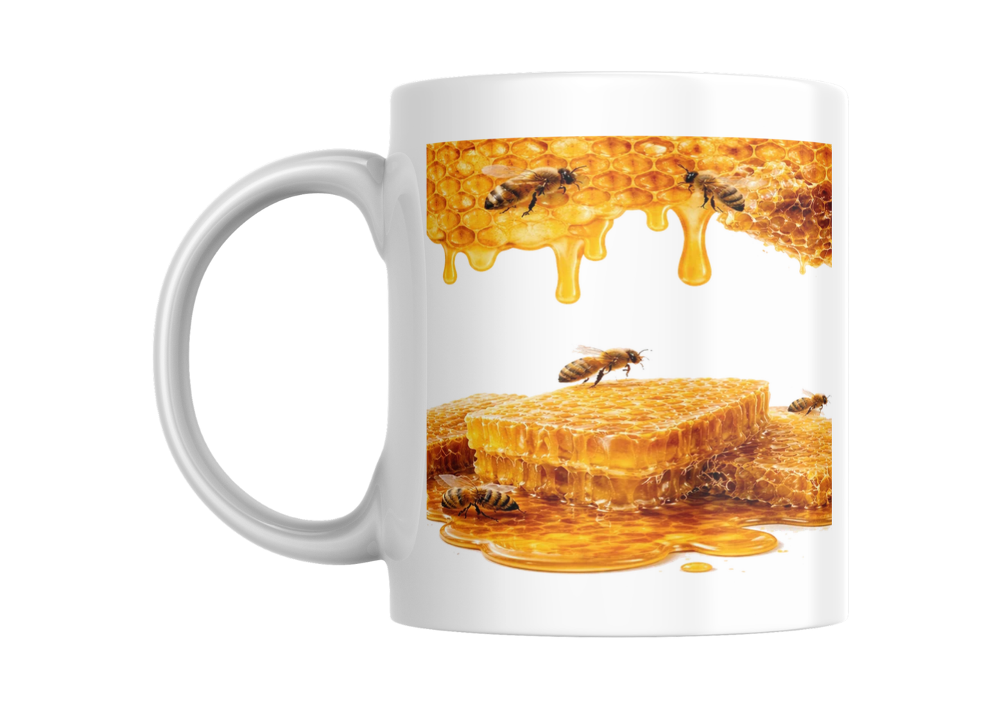 Mug Abeilles & Miel – Une Explosion de Douceur dans Votre Tasse