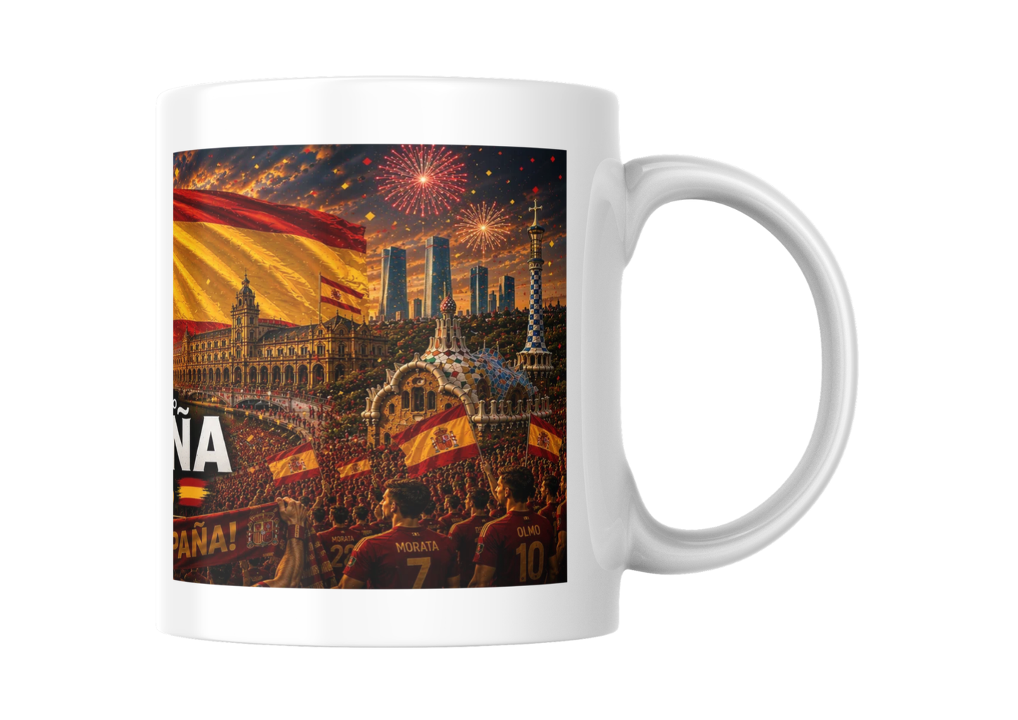 Mug Espagne Coupe du Monde 2026 | Tasse Supporters La Furia