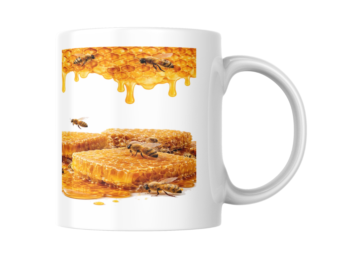 Mug Abeilles & Miel – Une Explosion de Douceur dans Votre Tasse