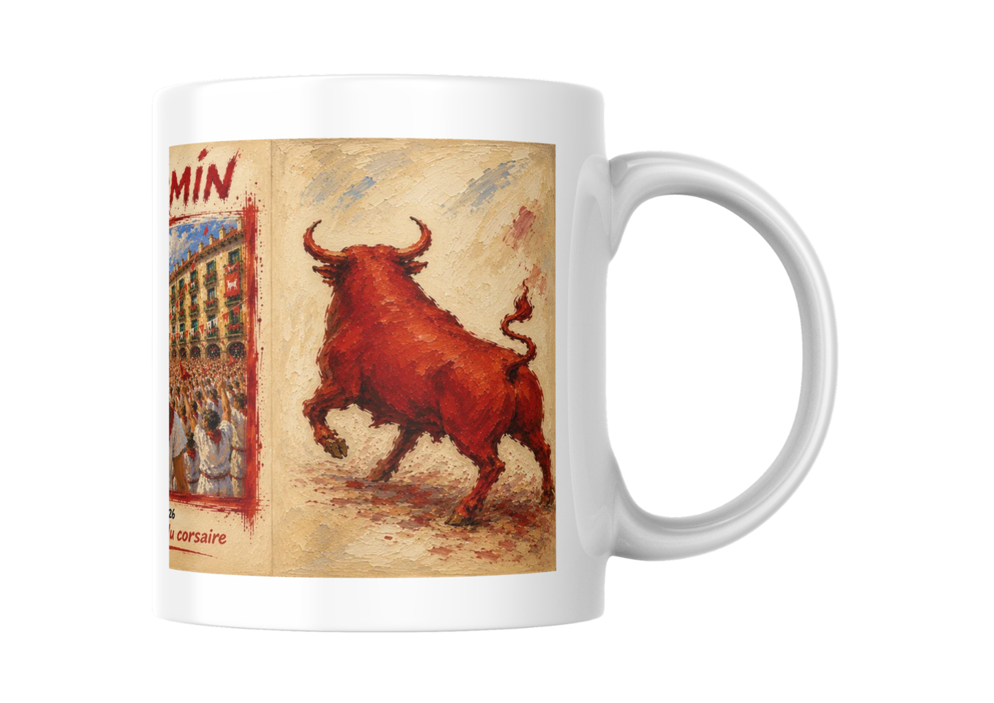 Mug - San Fermín 2026 – L'Esprit de Pampelune dans Votre Tasse