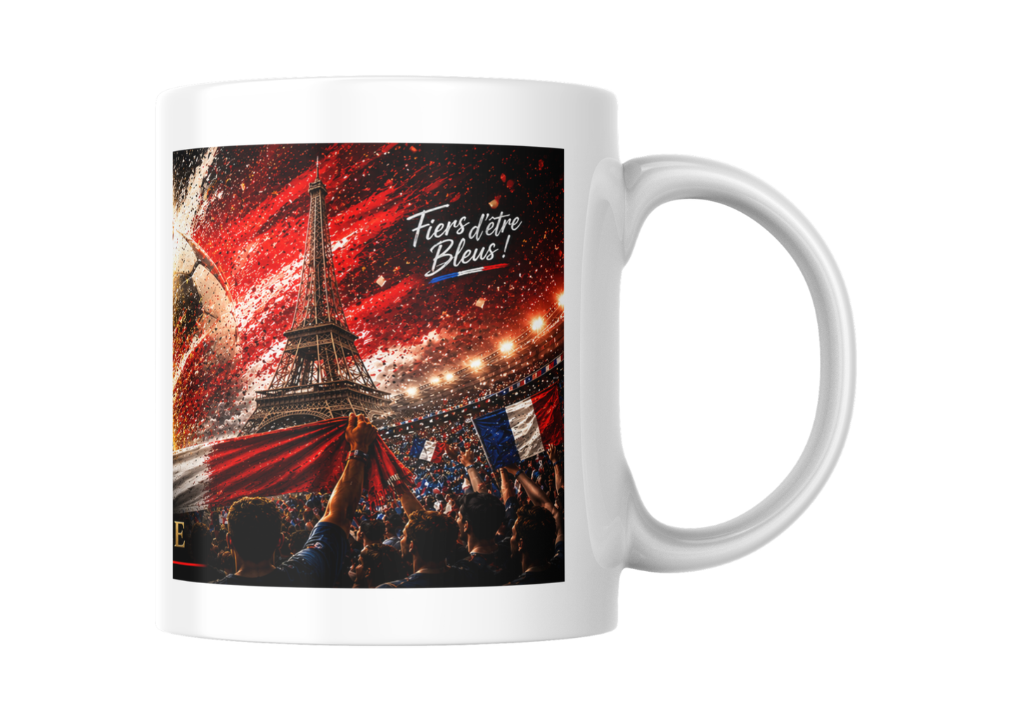 Mug France Coupe du Monde 2026 – Tasse Collector Fiers d'être Bleus Arc de Triomphe