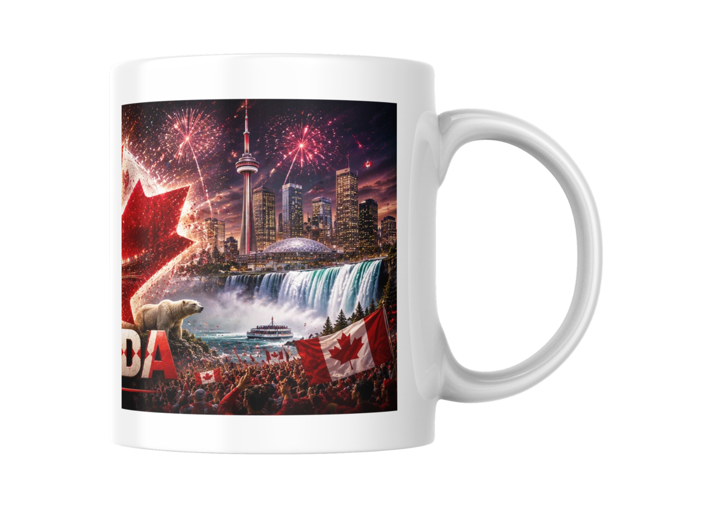 Mug Canada Coupe du Monde 2026 – Tasse Panoramique Collector