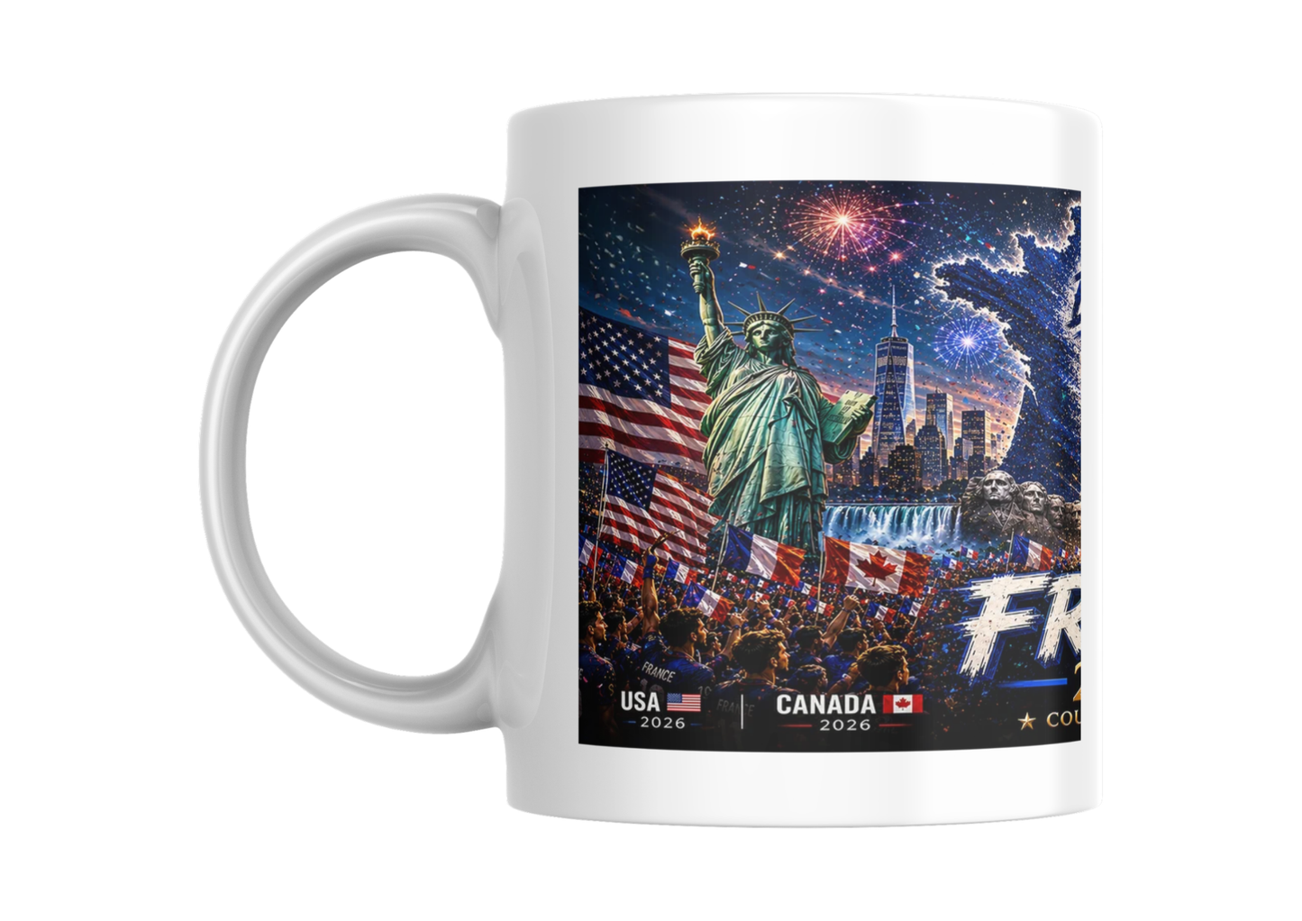Mug France Coupe du Monde 2026 – Tasse Collector USA Canada Mexique Supporter Foot