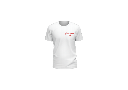 T-shirt Fêtes de Bayonne 2026 Blanc – Danseurs Basques