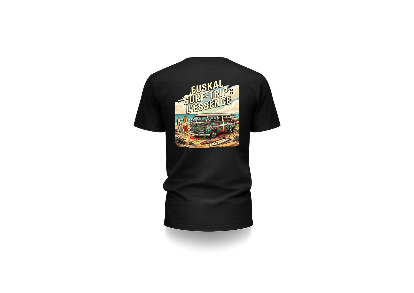 T-shirt - Euskal Surf-Trip : L’Essence