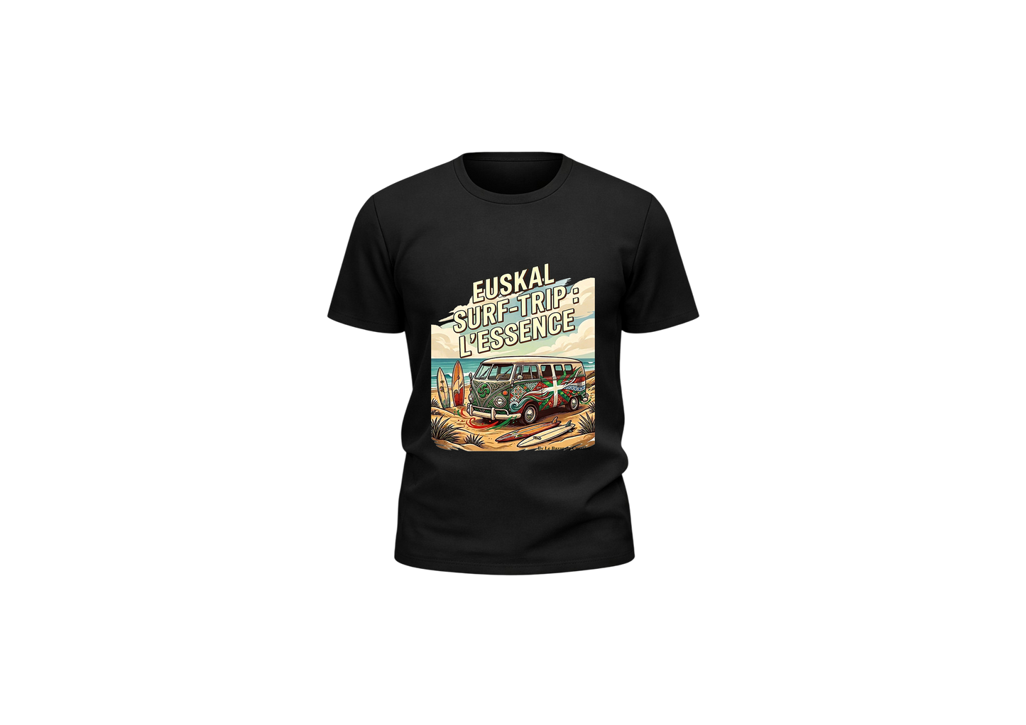 T-shirt - Euskal Surf-Trip : L’Essence