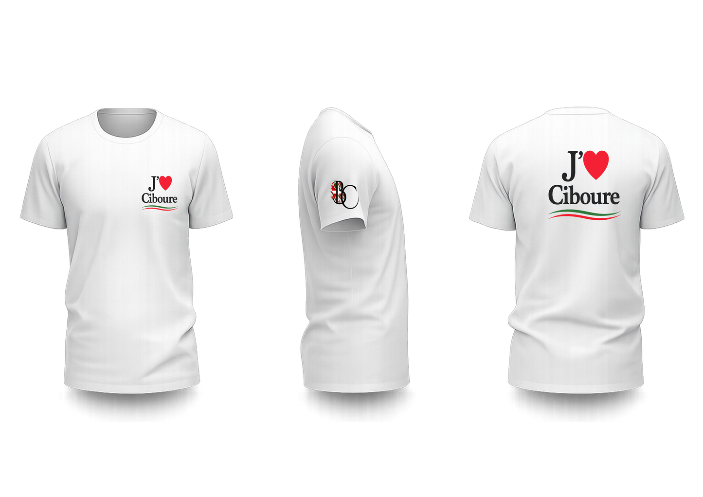 T-Shirt - J'aime Saint-Jean-de-Luz