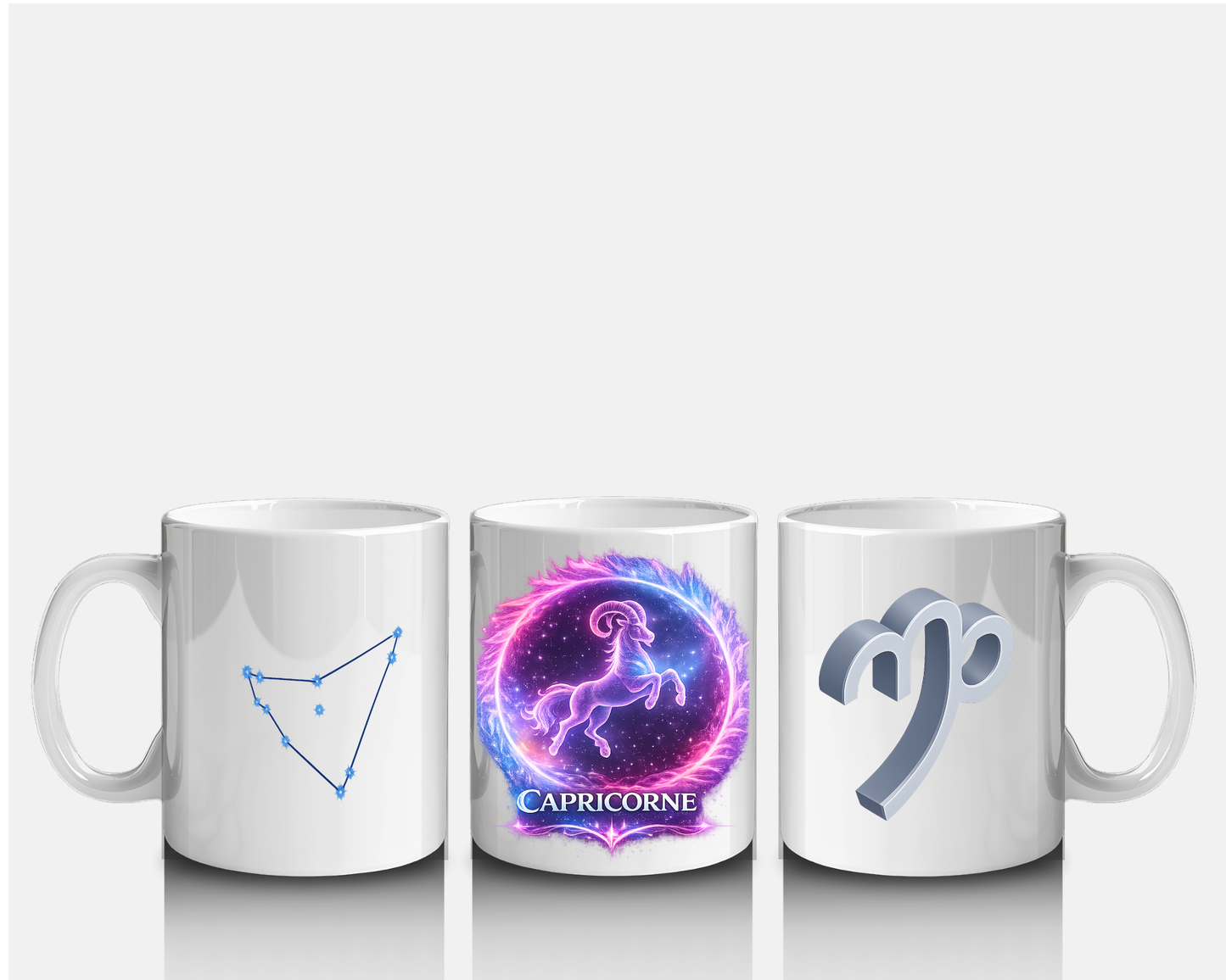Mug signe astrologique personnalisé — Cadeau zodiaque (12 signes)